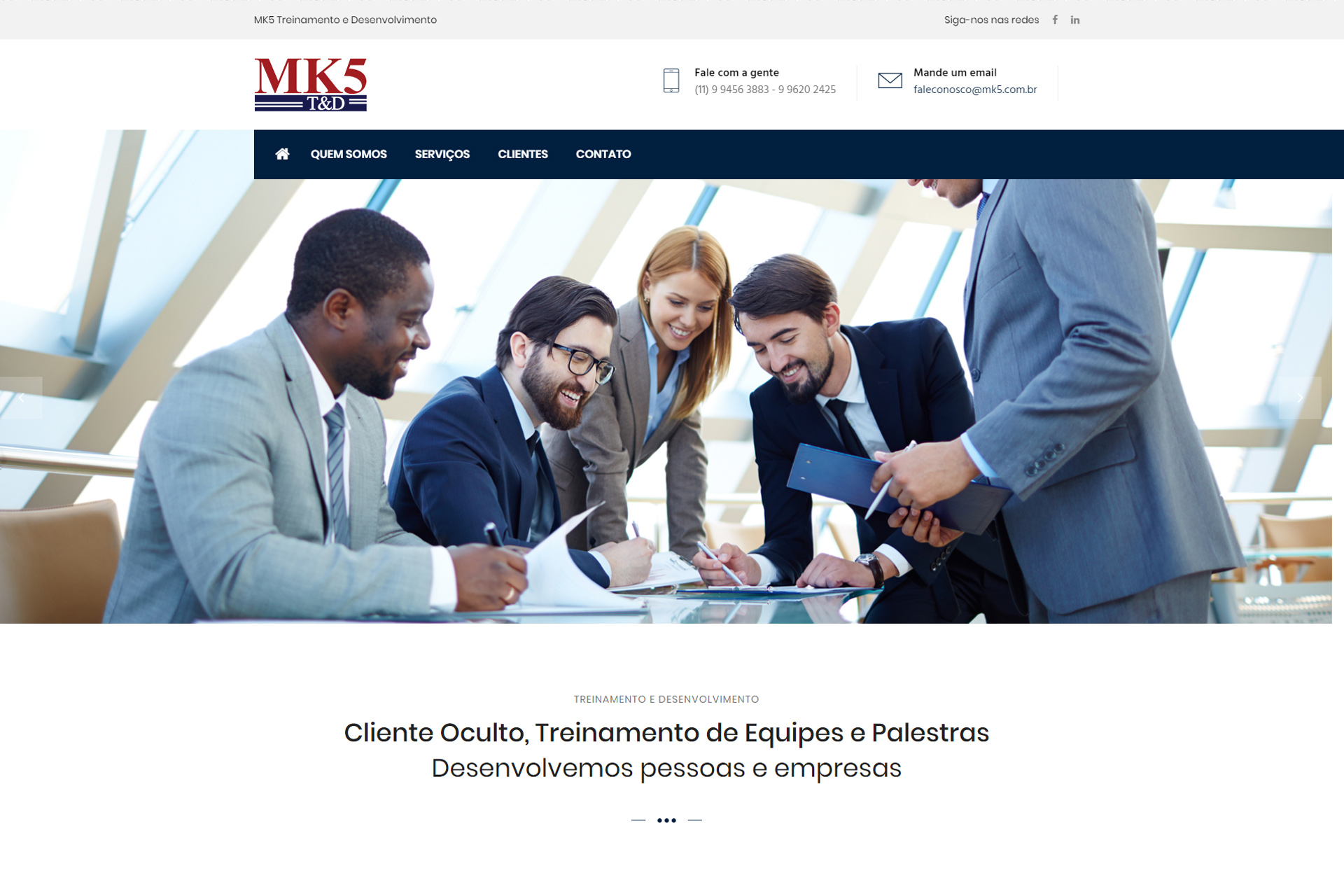 MK5 Treinamento e Desenvolvimento